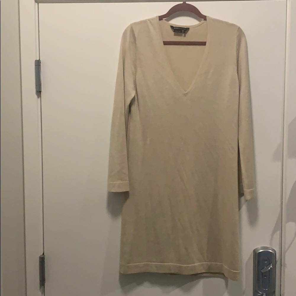 BCBGMaxazria Silk and Cashmere blend Sweater dress